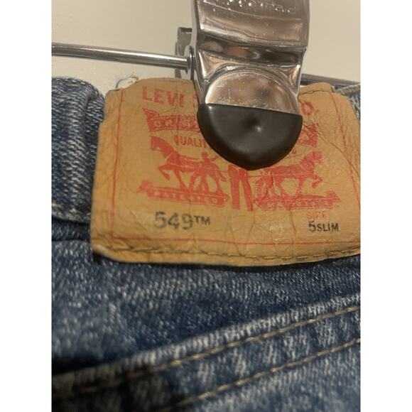 Levis Toddlers 549 Jeans 5t SlimBoy Relaxed Straight Fit Adjustable Waistband - Picture 5 of 6